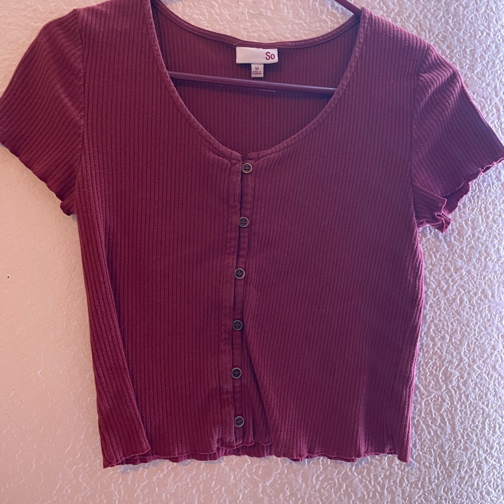 Burnt orange top